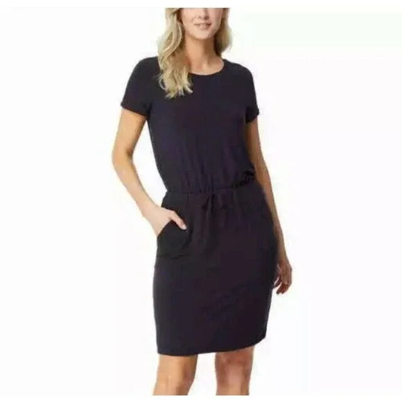 knee length dresses for ladies Women's Luxe Knit Pocket Dress main image 0